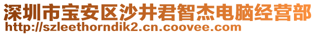 深圳市寶安區(qū)沙井君智杰電腦經(jīng)營部