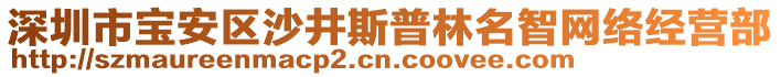 深圳市寶安區沙井斯普林名智網絡經營部