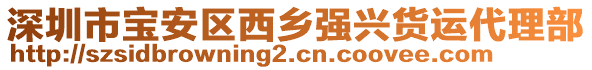 深圳市寶安區(qū)西鄉(xiāng)強興貨運代理部