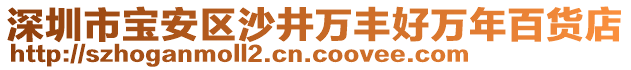 深圳市寶安區(qū)沙井萬豐好萬年百貨店