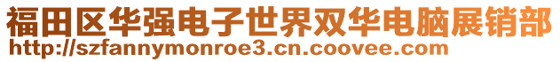 福田區(qū)華強(qiáng)電子世界雙華電腦展銷部