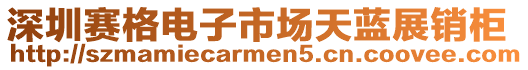 深圳賽格電子市場天藍展銷柜