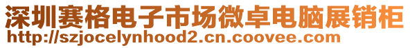 深圳賽格電子市場(chǎng)微卓電腦展銷柜