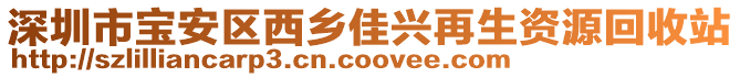 深圳市寶安區(qū)西鄉(xiāng)佳興再生資源回收站