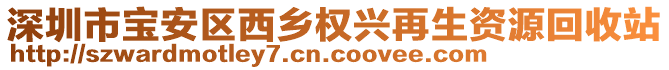 深圳市寶安區(qū)西鄉(xiāng)權興再生資源回收站