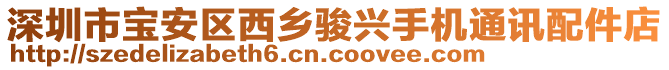 深圳市寶安區(qū)西鄉(xiāng)駿興手機(jī)通訊配件店