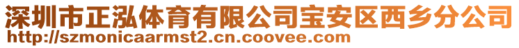 深圳市正泓體育有限公司寶安區(qū)西鄉(xiāng)分公司