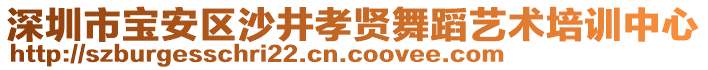 深圳市寶安區(qū)沙井孝賢舞蹈藝術(shù)培訓(xùn)中心