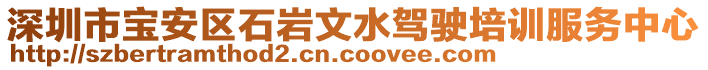 深圳市寶安區石巖文水駕駛培訓服務中心