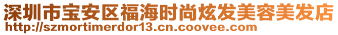 深圳市寶安區福海時尚炫發美容美發店