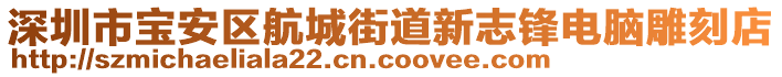 深圳市寶安區(qū)航城街道新志鋒電腦雕刻店