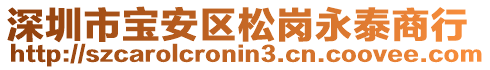 深圳市寶安區(qū)松崗永泰商行