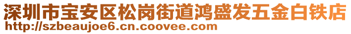 深圳市寶安區(qū)松崗街道鴻盛發(fā)五金白鐵店