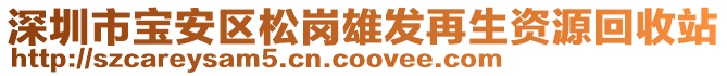 深圳市寶安區(qū)松崗雄發(fā)再生資源回收站