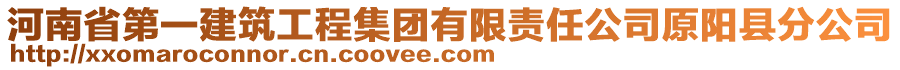 河南省第一建筑工程集团有限责任公司原阳县分公司