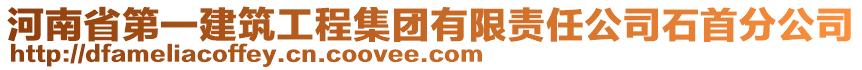 河南省第一建筑工程集團(tuán)有限責(zé)任公司石首分公司