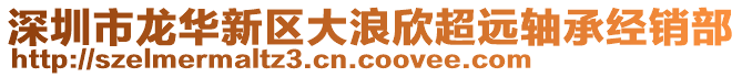 深圳市龍華新區(qū)大浪欣超遠(yuǎn)軸承經(jīng)銷部
