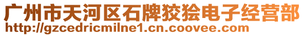 廣州市天河區(qū)石牌狡獪電子經(jīng)營部