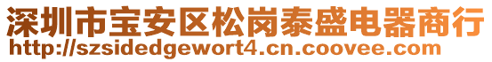 深圳市寶安區松崗泰盛電器商行