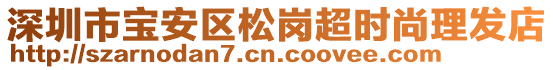 深圳市寶安區(qū)松崗超時(shí)尚理發(fā)店