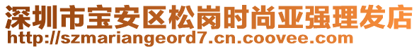 深圳市寶安區(qū)松崗時尚亞強(qiáng)理發(fā)店