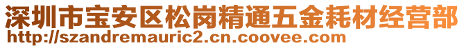 深圳市寶安區(qū)松崗精通五金耗材經(jīng)營(yíng)部