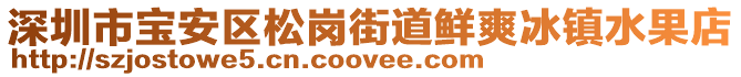 深圳市寶安區(qū)松崗街道鮮爽冰鎮(zhèn)水果店