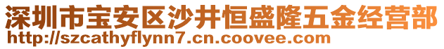 深圳市寶安區沙井恒盛隆五金經營部