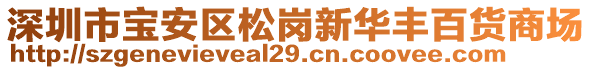 深圳市寶安區(qū)松崗新華豐百貨商場