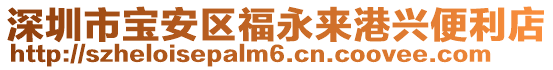 深圳市寶安區福永來港興便利店