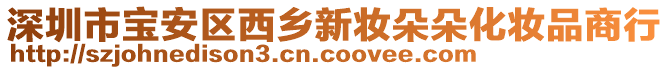深圳市寶安區西鄉新妝朵朵化妝品商行