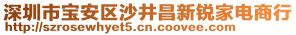 深圳市寶安區(qū)沙井昌新銳家電商行