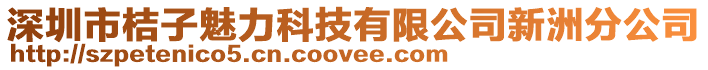 深圳市桔子魅力科技有限公司新洲分公司