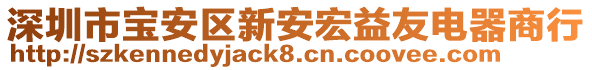 深圳市寶安區(qū)新安宏益友電器商行