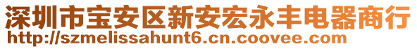 深圳市寶安區(qū)新安宏永豐電器商行