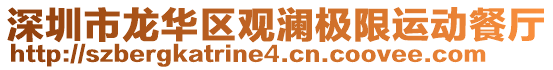 深圳市龍華區觀瀾極限運動餐廳