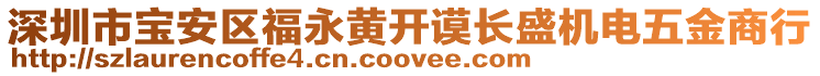深圳市寶安區福永黃開謨長盛機電五金商行