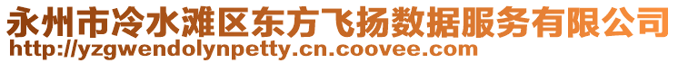 永州市冷水灘區(qū)東方飛揚(yáng)數(shù)據(jù)服務(wù)有限公司