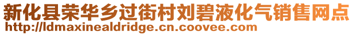 新化縣榮華鄉(xiāng)過街村劉碧液化氣銷售網(wǎng)點(diǎn)