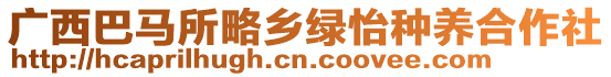 廣西巴馬所略鄉(xiāng)綠怡種養(yǎng)合作社