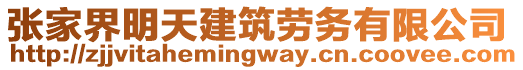 張家界明天建筑勞務(wù)有限公司