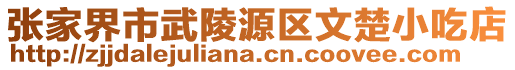 张家界市武陵源区文楚小吃店