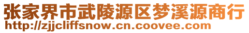 張家界市武陵源區(qū)夢溪源商行