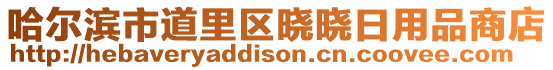 哈爾濱市道里區(qū)曉曉日用品商店