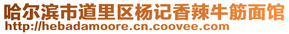哈爾濱市道里區楊記香辣牛筋面館