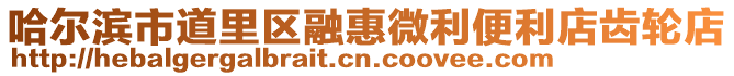 哈爾濱市道里區(qū)融惠微利便利店齒輪店