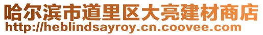 哈爾濱市道里區大亮建材商店
