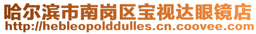 哈爾濱市南崗區寶視達眼鏡店