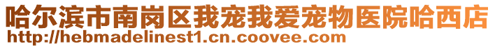 哈爾濱市南崗區(qū)我寵我愛寵物醫(yī)院哈西店