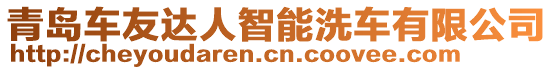 青島車友達(dá)人智能洗車有限公司